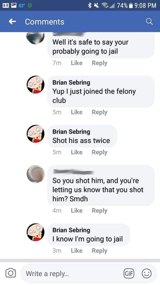 Illustration for article titled Florida Man 'Went Off the Deep End' After Facebook Political Feud and Shot a Stranger in the Ass